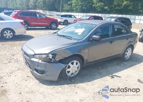 2008 Mitsubishi Lancer De from USA, damaged, VIN JA3AU16U08U007395